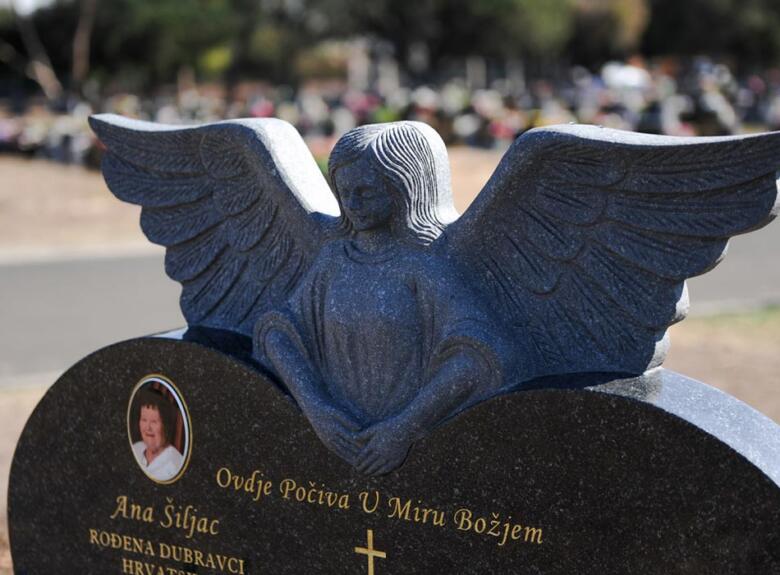 Geelong made custom grave memorial