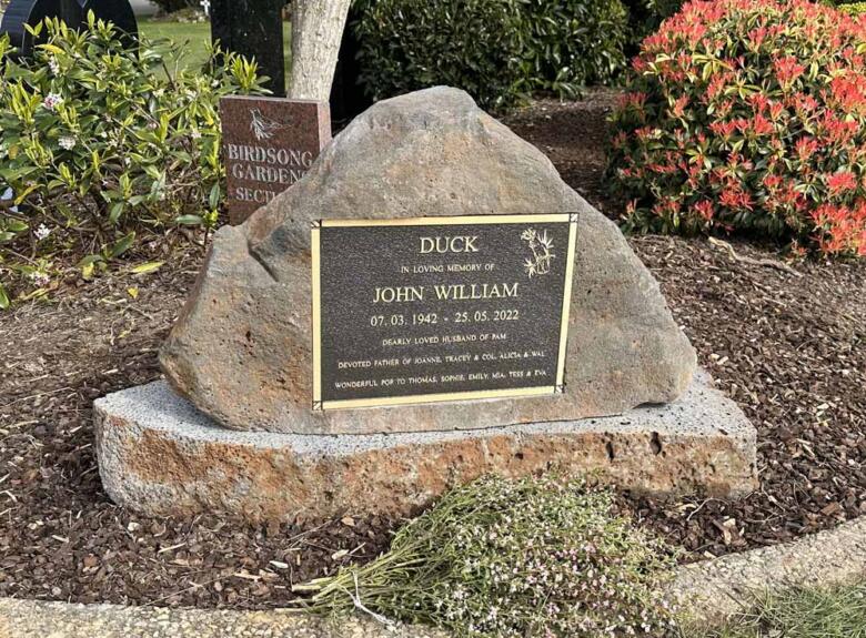 Ballarat bronze plaque