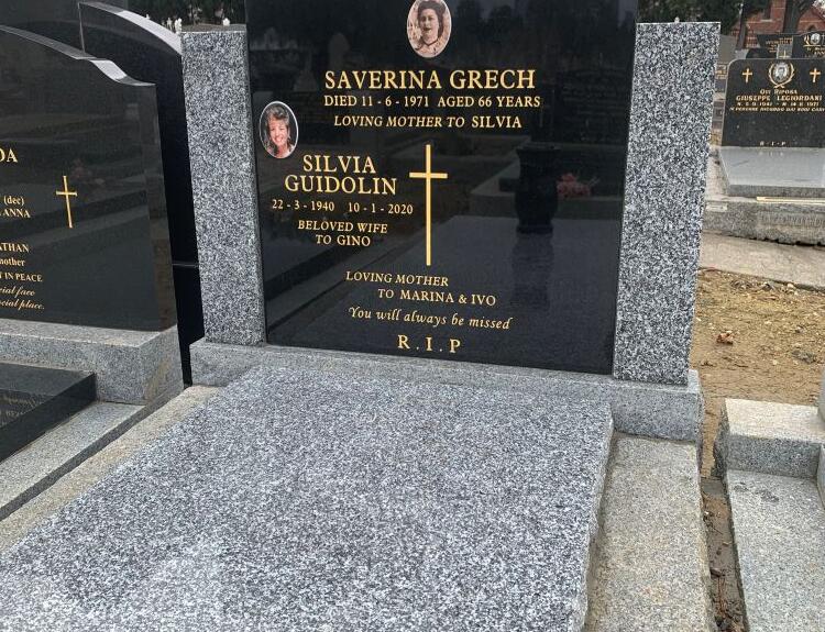 Custom memorial, Melbourne General Cemetery