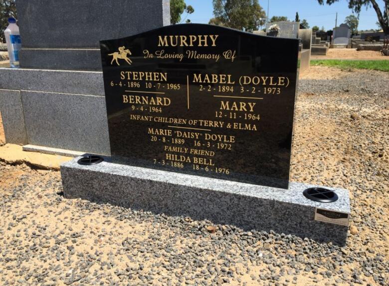 Werribee headstone base