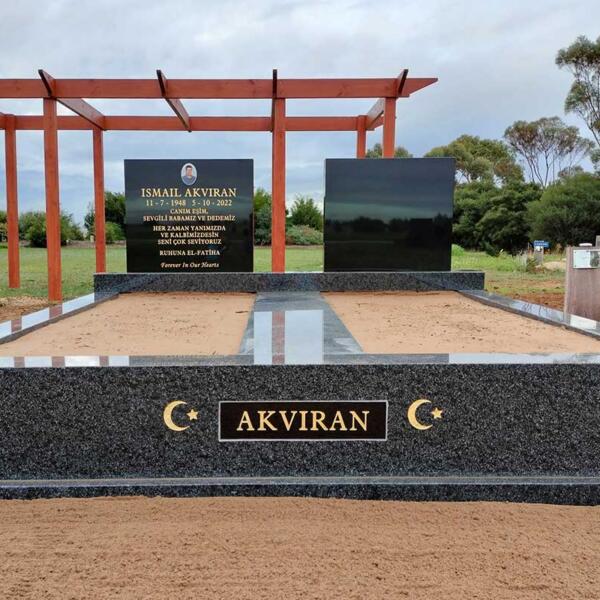 Muslim grave monument in Geelong