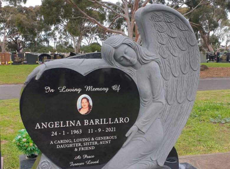 Custom monument at Northern Memorial Park