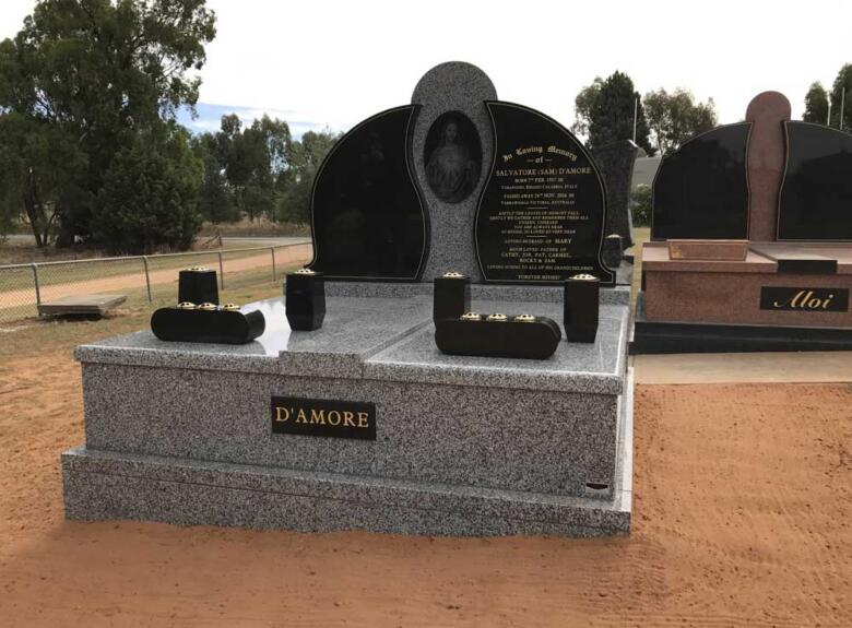 Cobram monument headstone custom