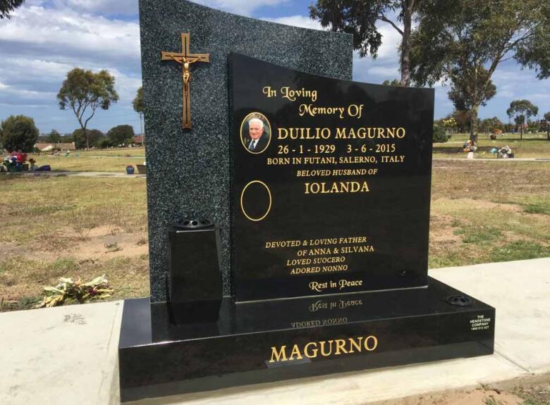 Geelong East headstone