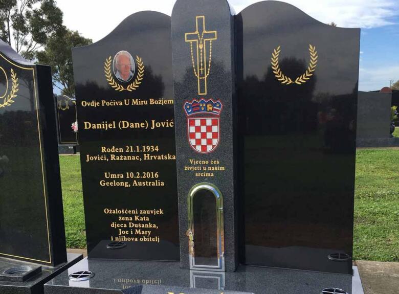 Geelong headstone