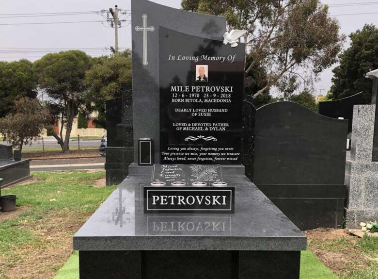 Geelong monument headstone custom