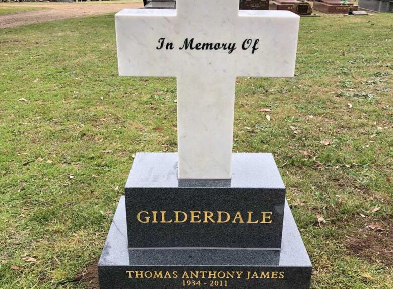 Mornington headstone base custom