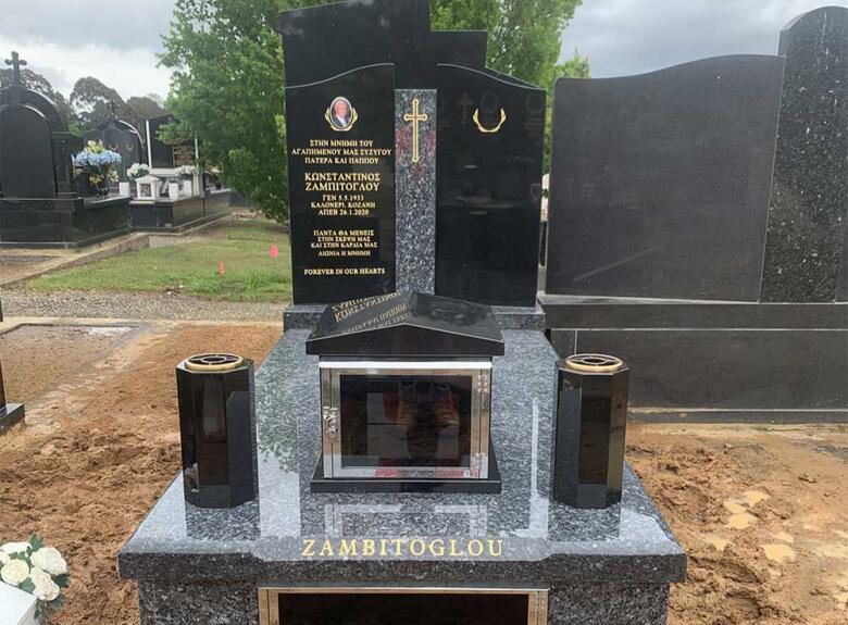 Greek grave monument